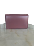 CELINE - Wallet on Chain Margo in Shiny Calfskin - Vintage Rose