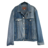 BURBERRY - Men’s Two-tone Blue Denim Jacket Sz 50 / M