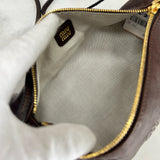 MIU MIU - Nappa Brown Leather Pouch Bag