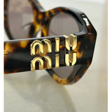 MIU MIU - SMU A03F Havana Sunglasses