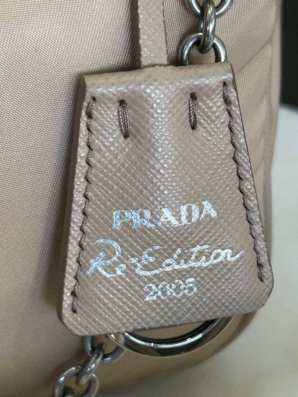 PRADA - Re-Edition 2005 Re-Nylon Bag - Cameo Beige