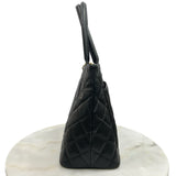 CHANEL - Caviar Medallion Tote Bag in Black