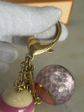 LOUIS VUITTON - Bijoux Sac Mini Lin Croisette Keychain or Bag Charm