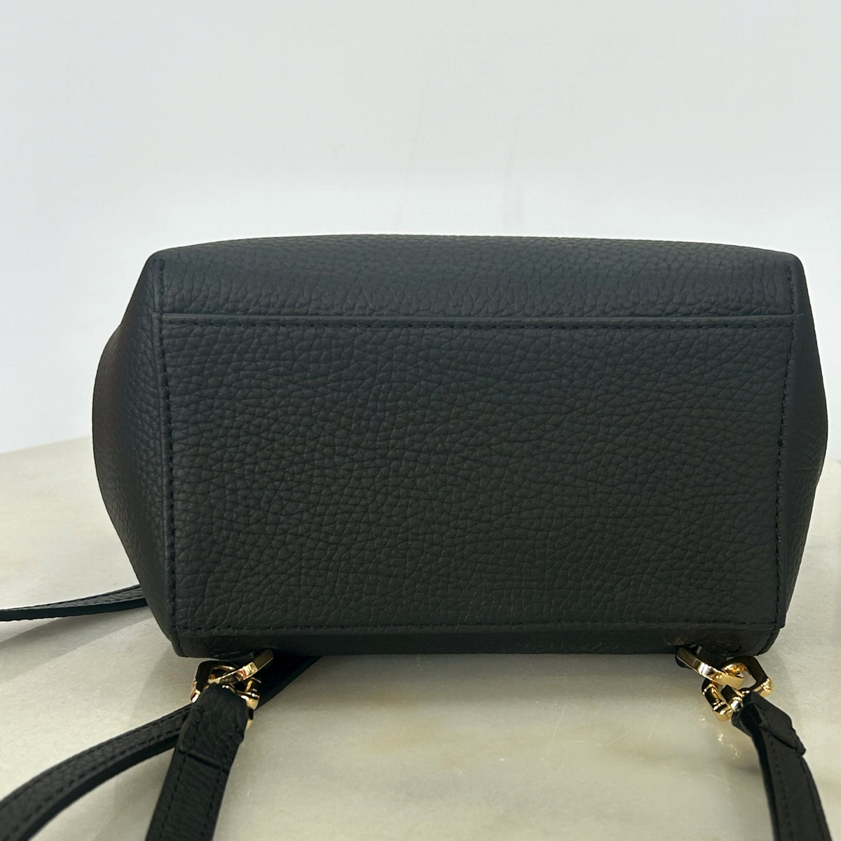 MAISON de SABRÉ - Mini Black Soft Leather Backpack