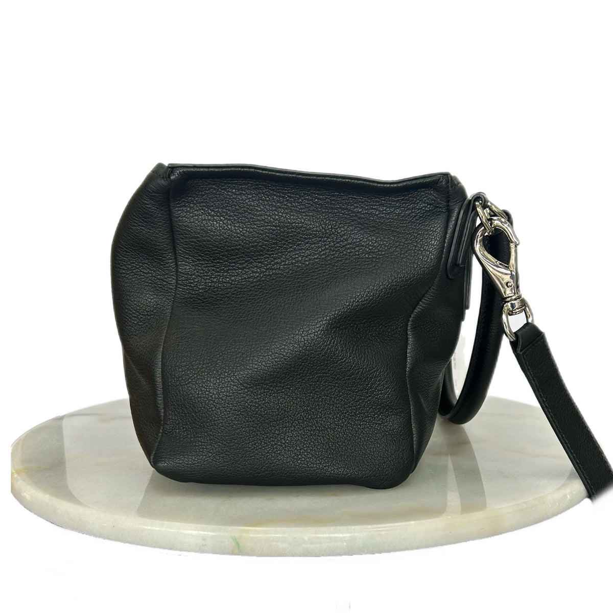 GIVENCHY - Pandora Black Leather Medium Bag