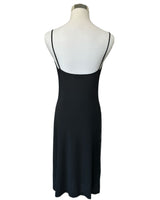 FENDI - Black Cowl Neck Slip Dress Sz S
