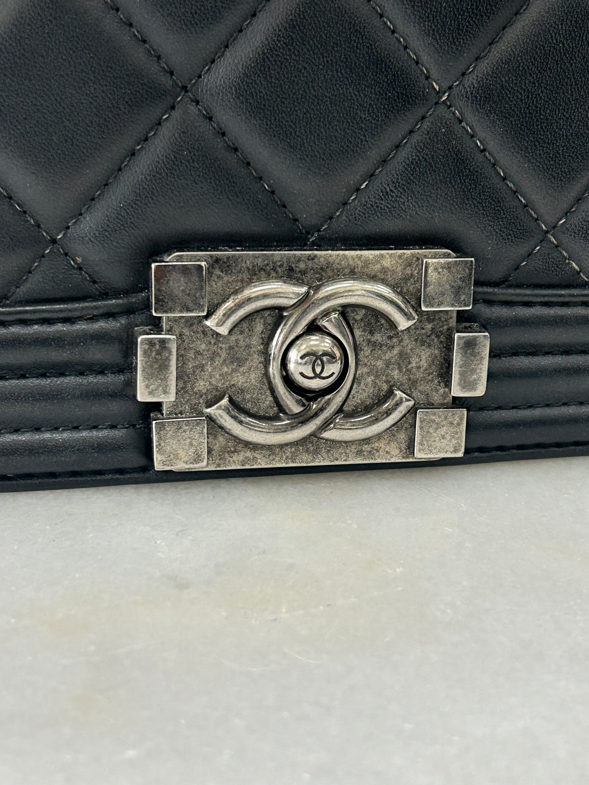 CHANEL - Black Medium Boy Bag