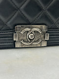 CHANEL - Black Medium Boy Bag