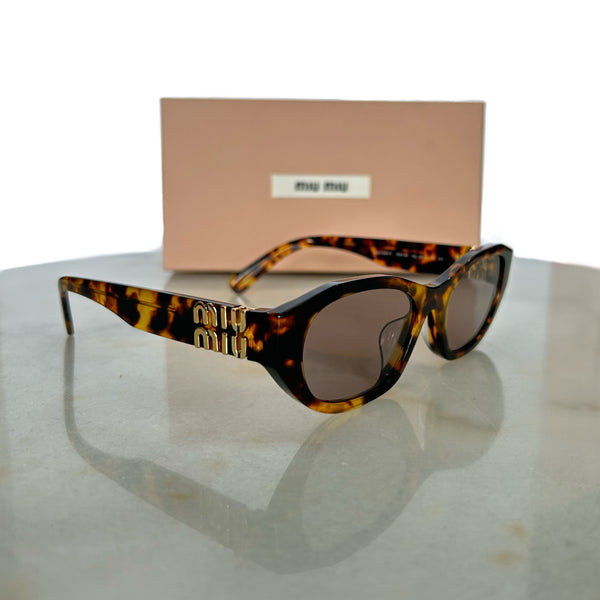 MIU MIU - SMU A03F Havana Sunglasses