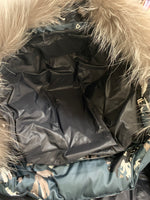 SKEA - Down Chevron Quilted Ski Jacket - Detachable Hood Sz 42