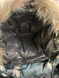 SKEA - Down Chevron Quilted Ski Jacket - Detachable Hood Sz 42