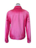 GIVENCHY - Luster Denim Jacket in Pink Sz S