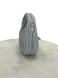 MIU MIU - Wander Matelassé Leather Hobo Mini-Bag - Pearl Grey
