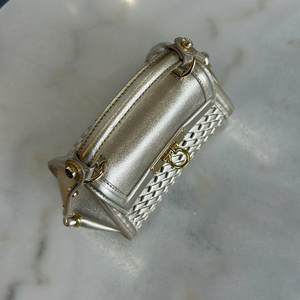 SALVATORE FERRAGAMO - Sofia Stardust Mini Bag