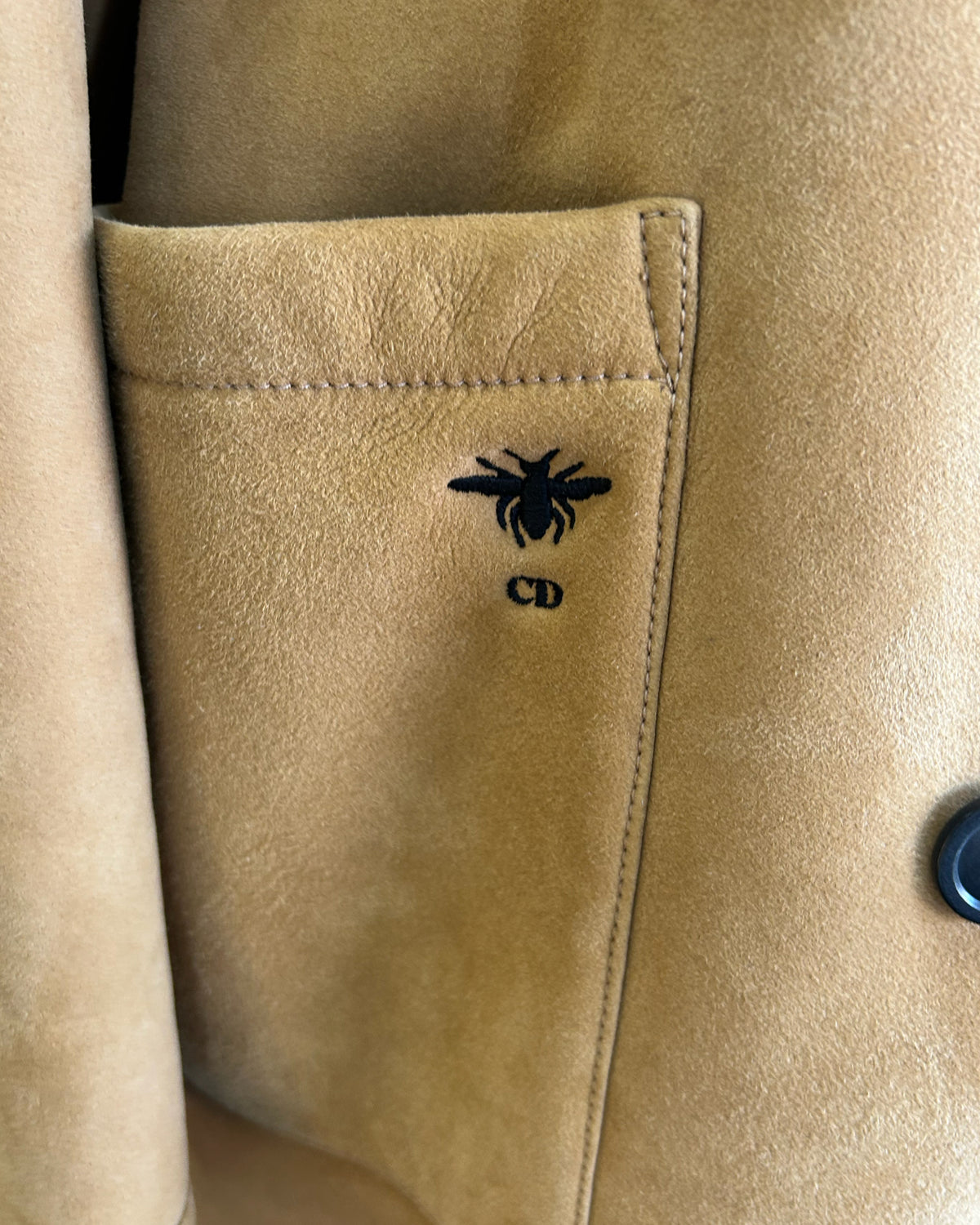 DIOR - Lamb Shearling Reversible Coat Sz IT 44
