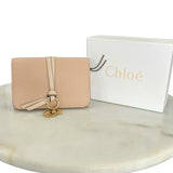 CHLOÉ - NWT Leather Compact Wallet in Blush /Nude
