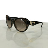 PRADA - Tortoiseshell Jewelled Butterfly Sunglasses