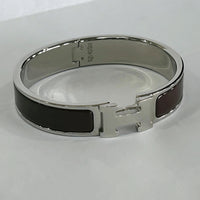 HERMÈS - Clic H Bracelet Moka PM
