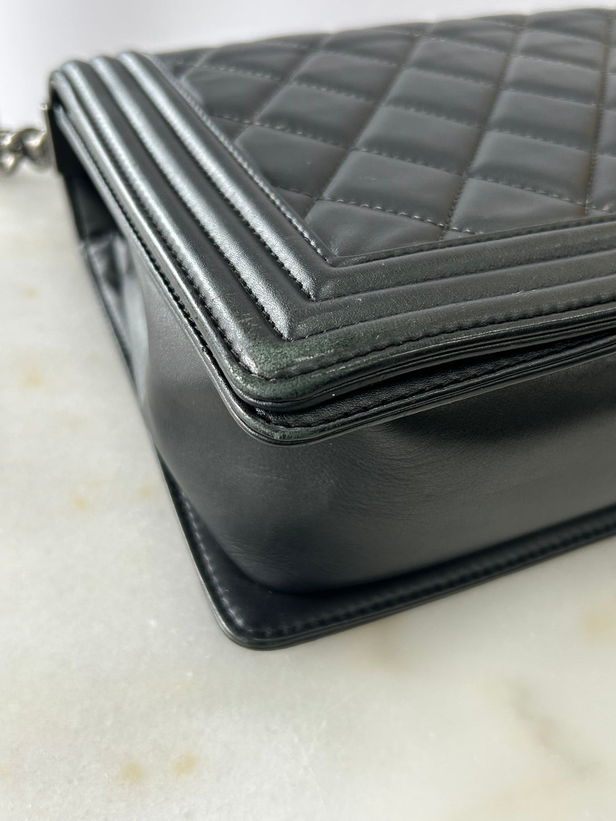 CHANEL - Black Medium Boy Bag