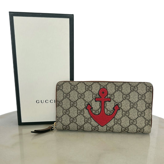 GUCCI - GG Monogram Anchor Wallet