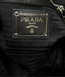 PRADA - Black Leather Tote / Shoulder Bag