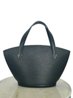 LOUIS VUITTON - Saint Jacques PM Black Epi Leather Tote