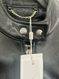 ANINE BING - Henry Black Leather Jacket Sz XS Relaxed Fit