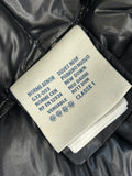 MONCLER - Berre Giubbotto Black Hooded Down Jacket Sz 1