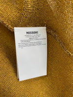 MISSONI - Gold Lurex Cardigan Sz 42