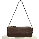 MIU MIU - Nappa Brown Leather Pouch Bag