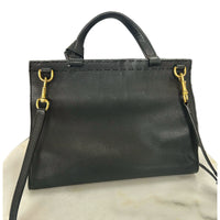 GUCCI - Black Marmont Top Handle Shoulder Bag