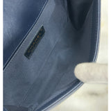 CHANEL - Navy Medium Boy Bag Circa 2017-2018
