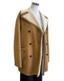 DIOR - Lamb Shearling Reversible Coat Sz IT 44