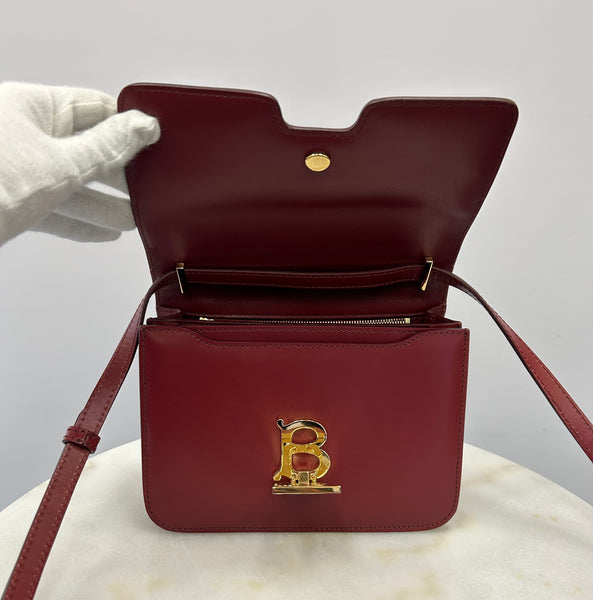 Burberry Medium TB Monogram Leather Crossbody Bag — Otra Vez Couture  Consignment