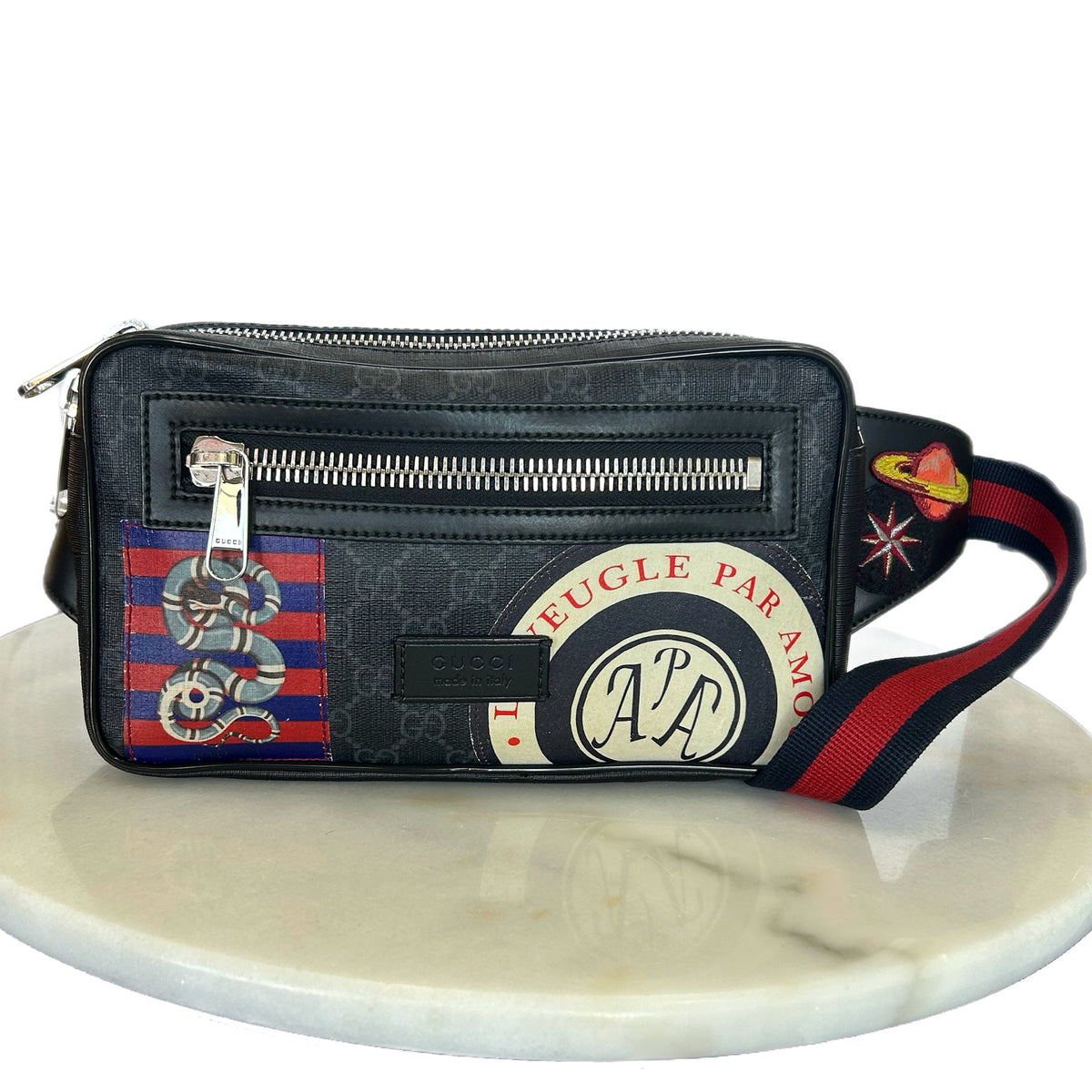 GUCCI - GG Supreme Soft Night Courier Belt Bag