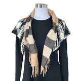 BURBERRY - Triangle Check Scarf