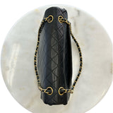 CHANEL - Black Quilted Classic Flap Shoulder Bag