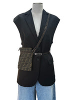 FENDI - Zucca FF Mofit Crossbody Bag