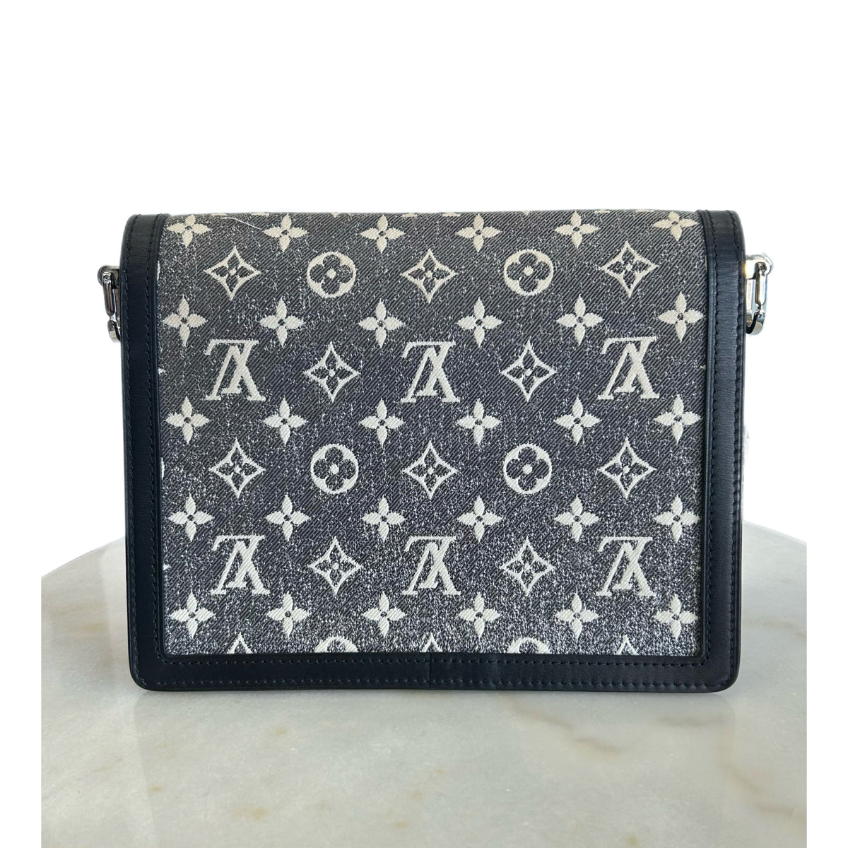 LOUIS VUITTON - Dauphine MM Denim & Leather Bag