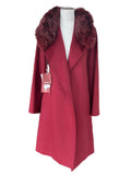 MAX MARA STUDIO - Virgin Wool Hooded Coat Sz IT 46