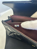 CHANEL - Classic Flap Long Quilted Black Wallet