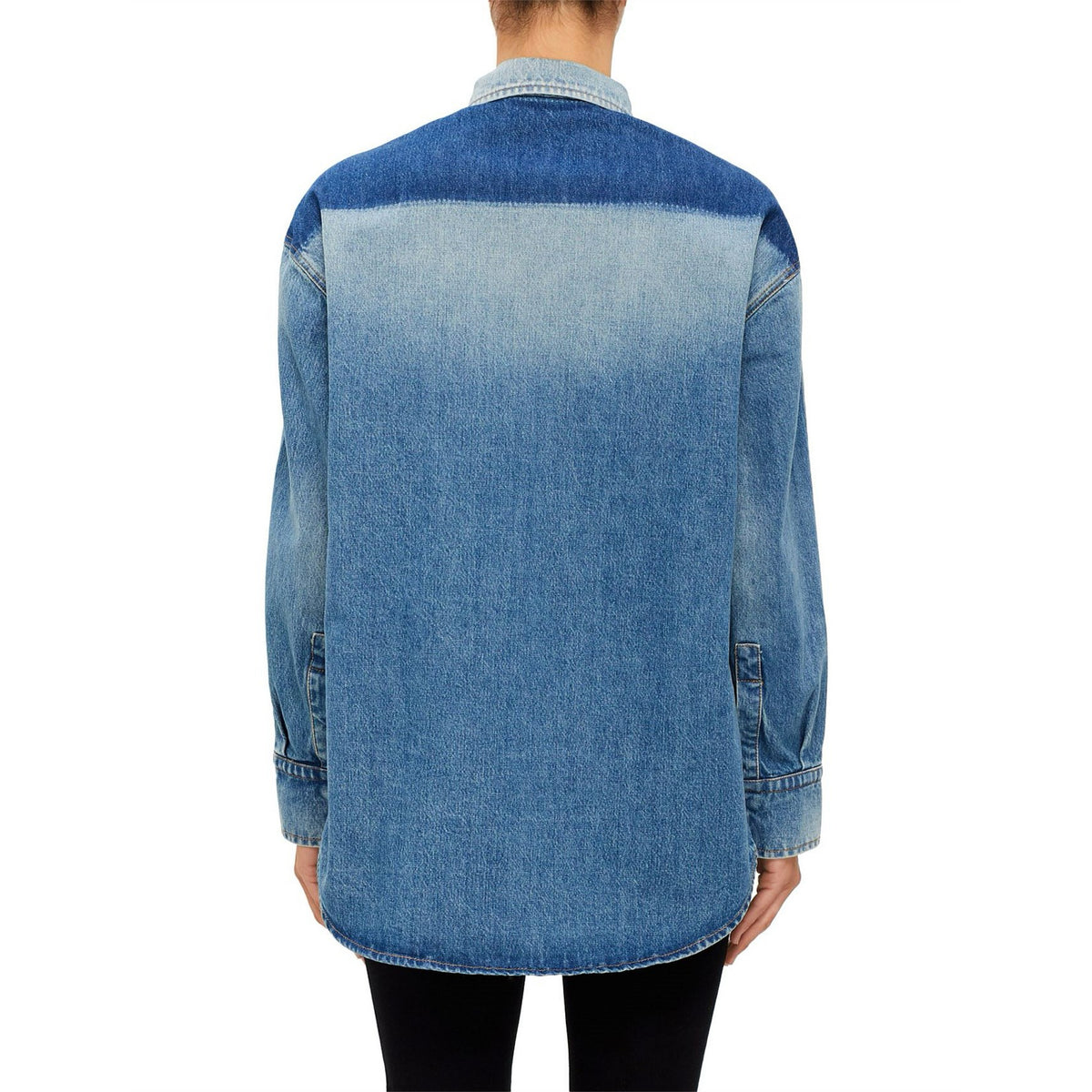 VICTORIA BECKHAM - Oversized Denim Shirt Sz M
