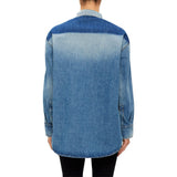 VICTORIA BECKHAM - Oversized Denim Shirt Sz M