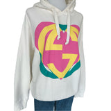 GUCCI - Interlocking G Heart Sweatshirt Sz S/M