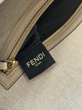 FENDI - Beige Baguette Medium Shoulder Bag