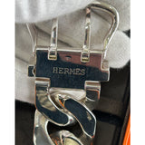HERMES - Boucle Sellier AG 925 Silver Chain Bracelet