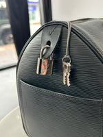 LOUIS VUITTON - SPEEDY 30 Black Epi Leather Bag