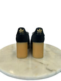 GUCCI x ADIDAS - Velvet Croc Embossed Gazelle Wedge Sneakers Sz 38.5