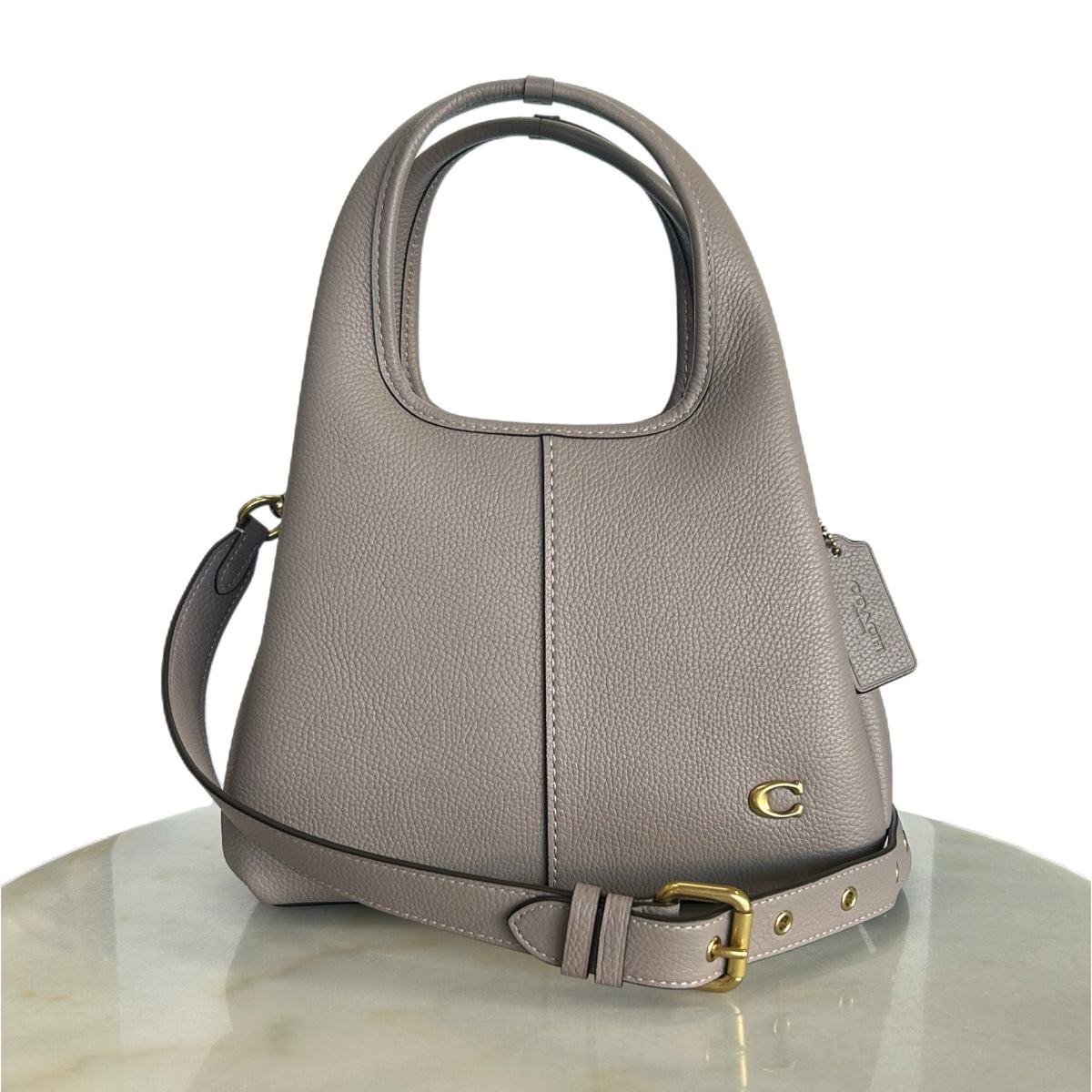 COACH - Lana 23 Shoulder Bag - Ash Grey