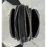 ALEXANDER WANG - Attica Leather Studded Crossbody Bag
